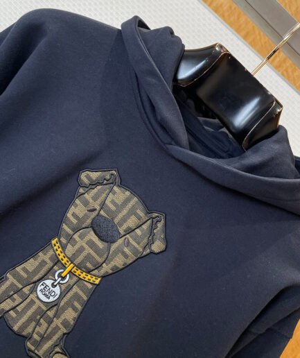 FENDI UNISEX HOODIE(size:XS|S|M|L)