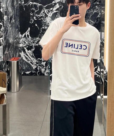 CELINE UNISEX SHIRT(size:XS|S|M|L)